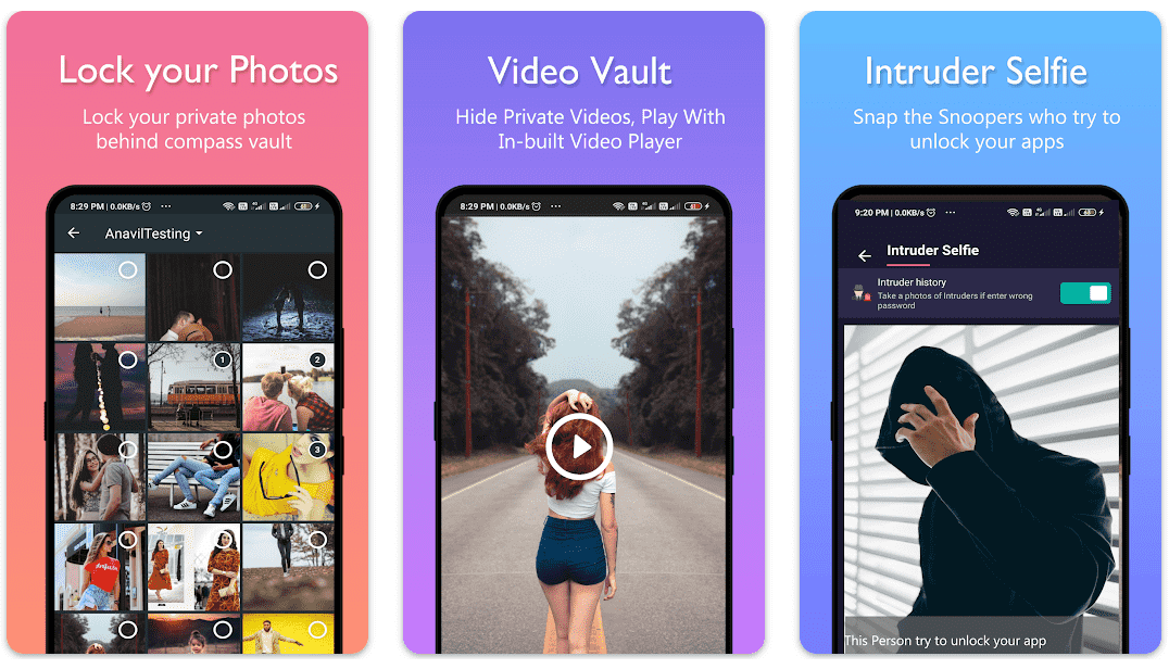 Compass Vault: The Best Hide Photo Video App