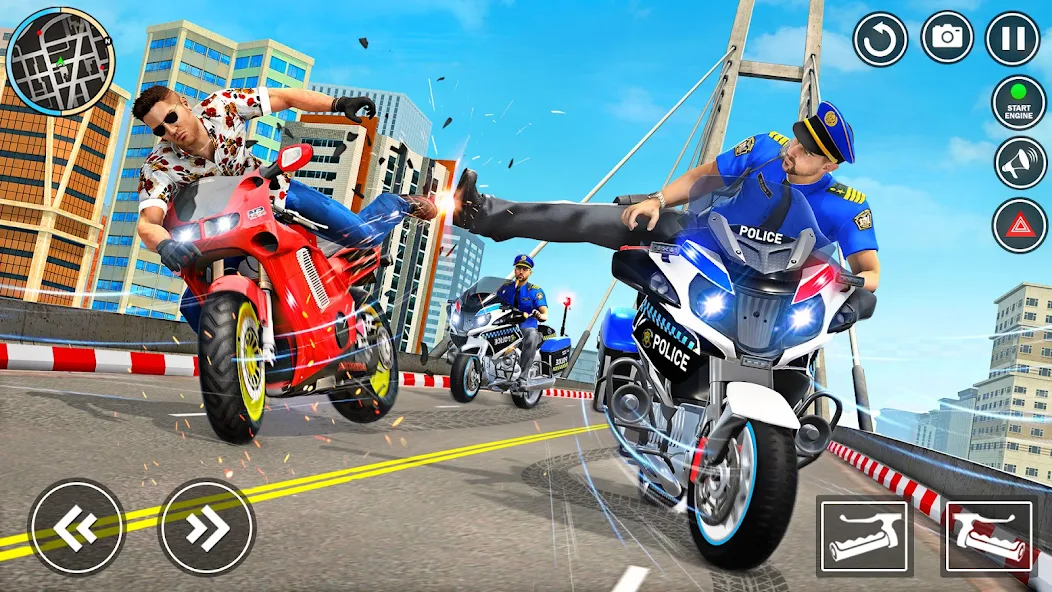 How to Download and How to Play Police Motor Bike Crime Chase best Game Anybody